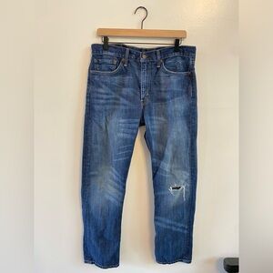 Levi’s Mens 513’s Distressed - Size 34/30